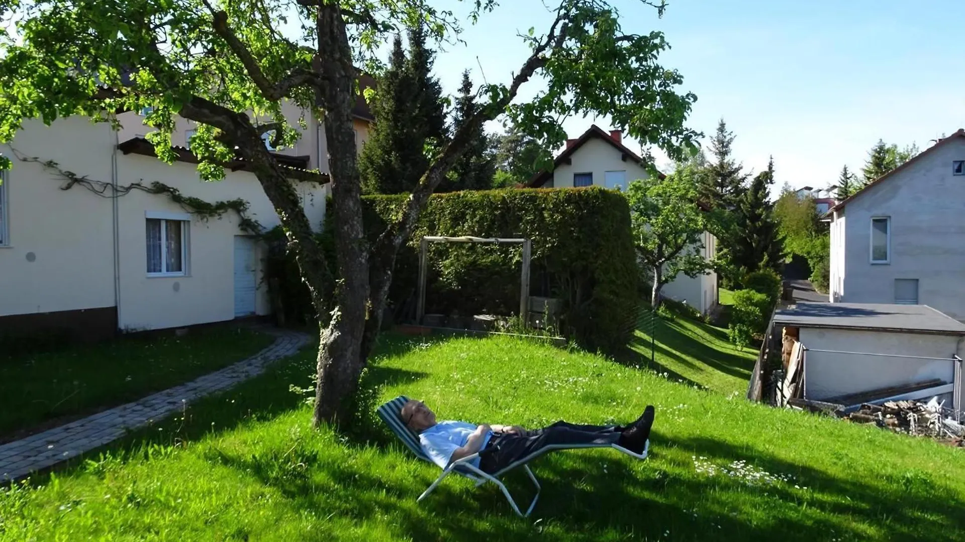 Kleines Ferienhaus Mit Garten Und Grill In Garitz Bad Kissingen Dom wakacyjny